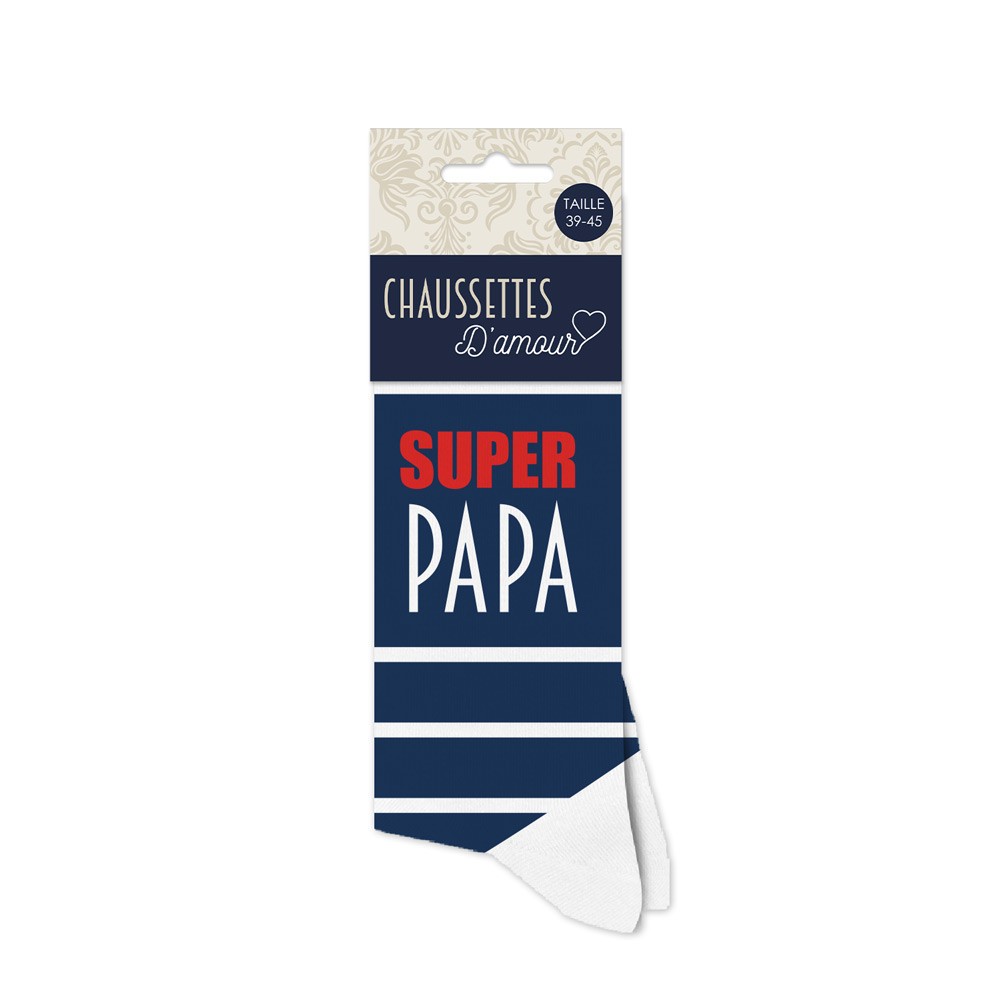 Chaussettes Super papa