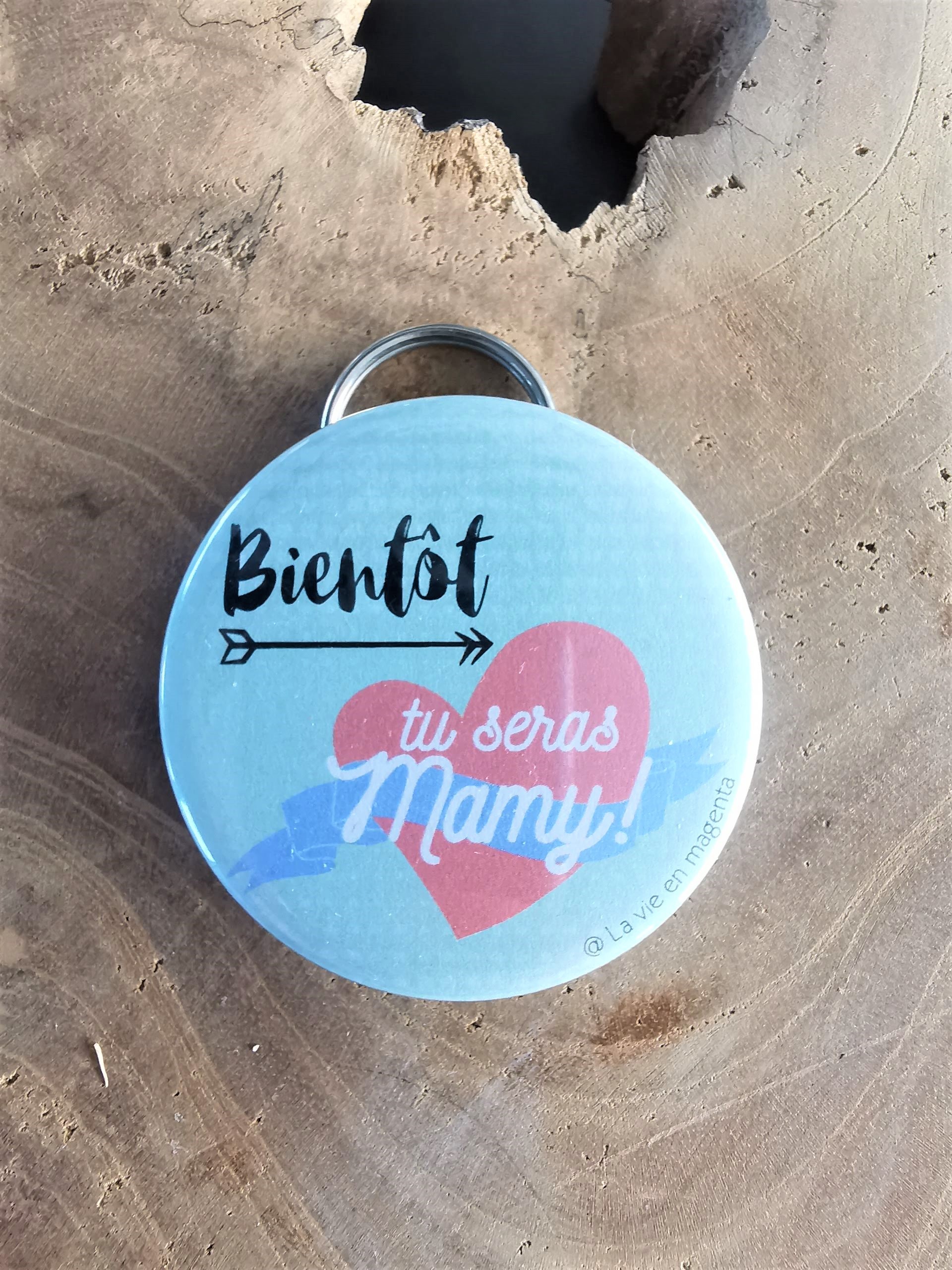 Porte Cles Decapsuleur Bientot Tu Seras Mamy