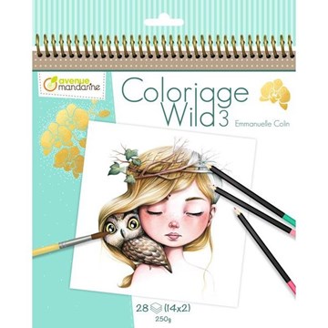 Coloriage Wild 3 Avenue Mandarine