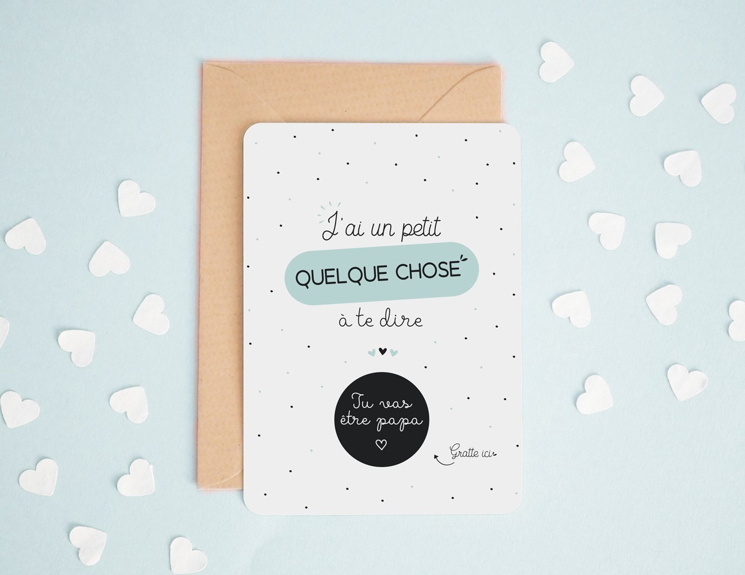 Carte A Gratter Papa Tu Vas Etre Papa