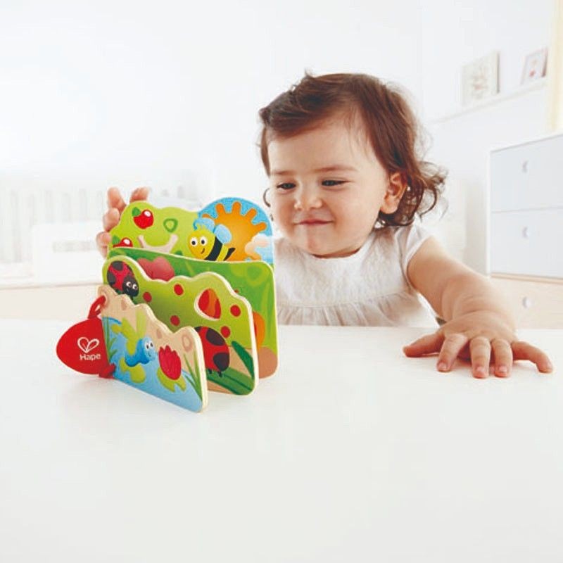 Livre Pour Bebes En Bois Les Insectes 0 Mois