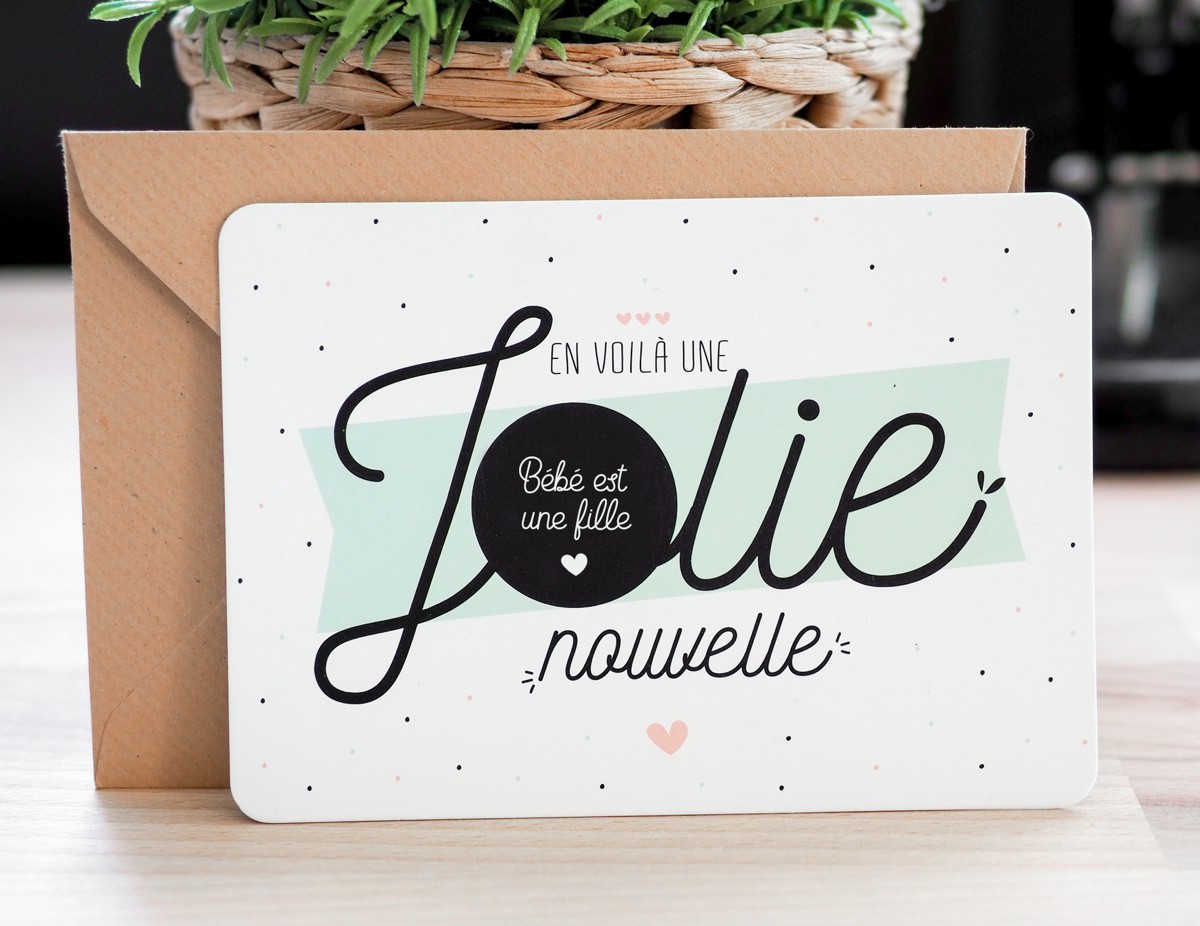 Carte A Gratter Bebe Est Une Fille Manahia Carte A Gratter Bebe Est Une Fille Manahia