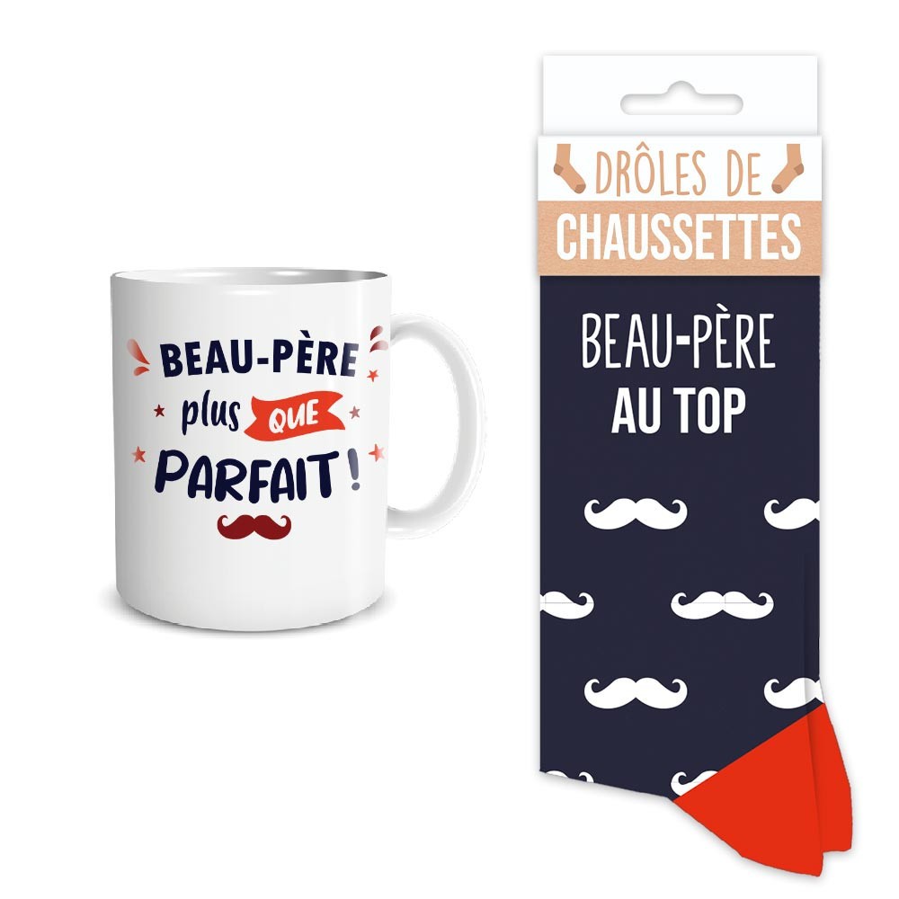 Coffret Mug + Chaussettes Beau-père