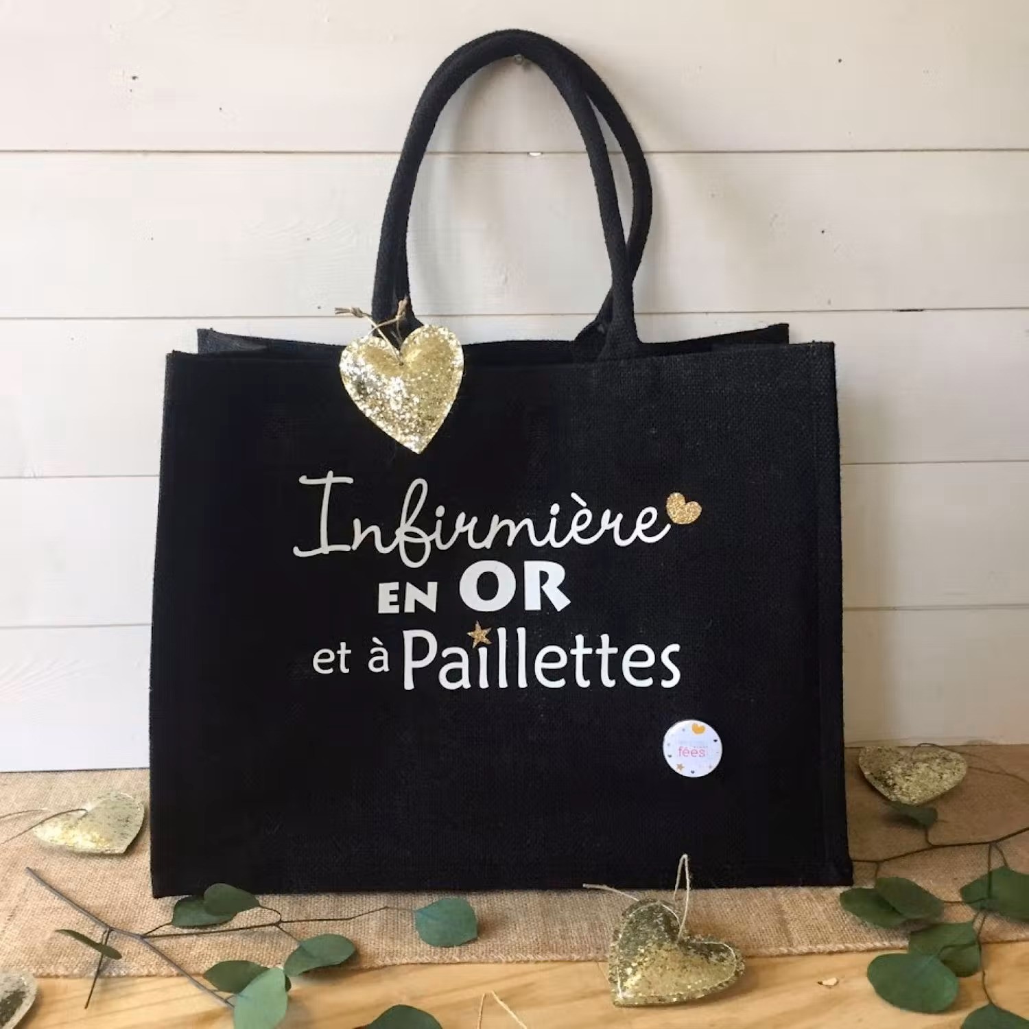 Trousse Infirmière en OR et à paillettes