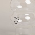 Verre à double bulle Heart2