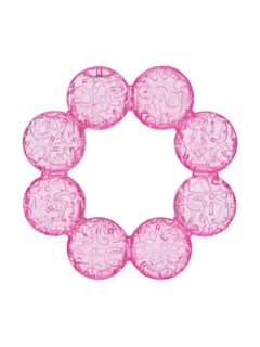 infantino-water-teether-pink