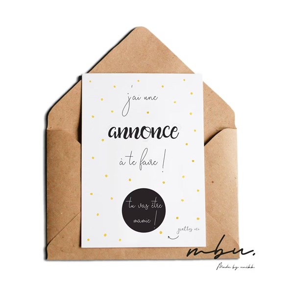 Carte annonce Mamie 1