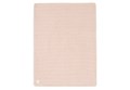 Couverture Berceau 75x100 cm Grain knit - Wild Rose Velours