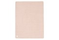 Couverture Berceau 75x100 cm Grain knit - Wild Rose Velours