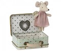 Souris Ange dans la valise