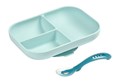 Set repas silicone avec ventouse - Blue 3