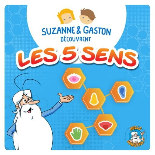 Livre audio - Les 5 sens