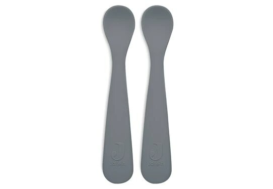 Cuillères souples en silicone-2 pièces-Storm Grey 1