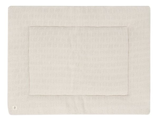 [26804401] Jollein Tapis pour parc-Couverture de jeu Grain Knit Oatmeal