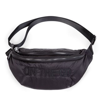Sac banane On the go matelasse noir