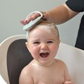 Shnuggle brosse de bain pour cheveux bébé-grey