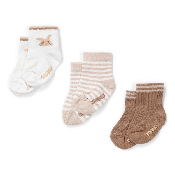 CL24229002 - CL24229003 - Baby socks Baby Bunny 3-pack - New Born Naturals Bunny