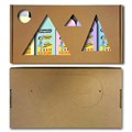 Coffret de 5 flacons de peinture gouache pastel 100ml 3