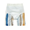 Short de bain anti-UV enfants - Vagues, Bleu blanc_2