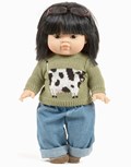 Pull en tricot Cow 1