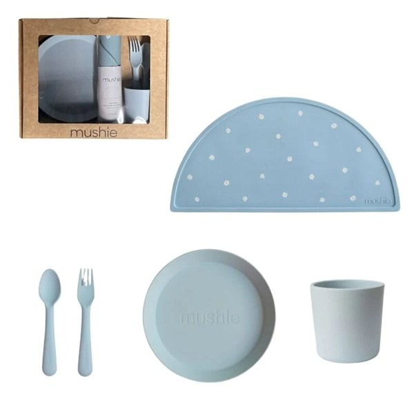 Coffret cadeau - Vaisselle repas - Bleu