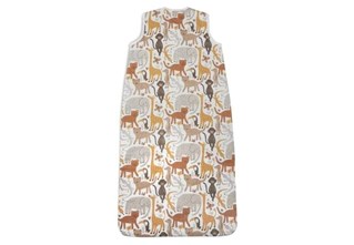 Gigoteuse gaze de coton 110 cm - Jungle 1