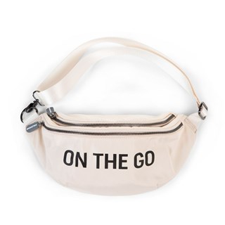 Sac banane - Banana Bag On the go - Écru et noir