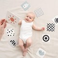 Pack de 10 cartes cartonnées aux motifs contrastés8