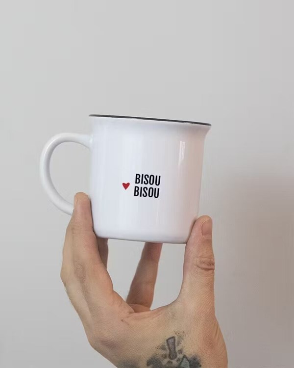 Mug Bisou bisou - Céramique