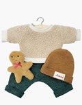 minikane-dressing-poupees-gordis-ensemble-3-pieces-bonhomme-pain-depice-vert-avec-doudou