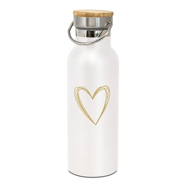 Bouteille en acier Pure Heart Gold 0.50l