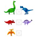 22805 - Ensemble de 5 dinosaures 3