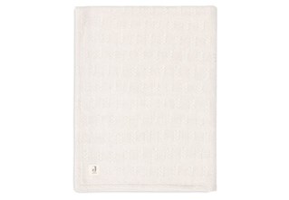 Couverture Berceau 75x100 cm Grain knit - Oatmeal Velours 4