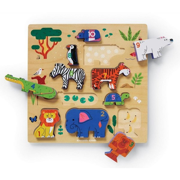 puzzle-en-bois-learn-match-count-123-zoo-10-pieces