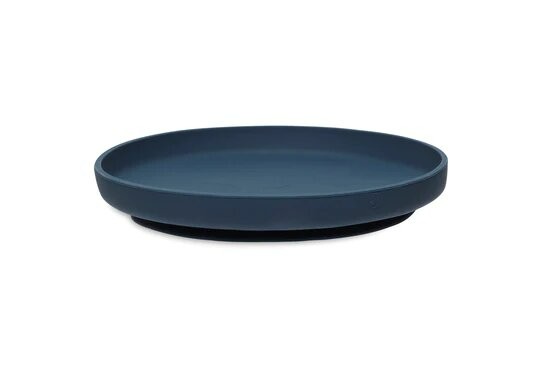 Assiette en silicone-Bleu Jeans 2