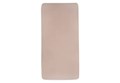 Drap housse 60x120cm rose pale bois de rose 2 pieces 1