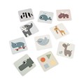 Pack de 10 cartes cartonnées aux motifs contrastés10