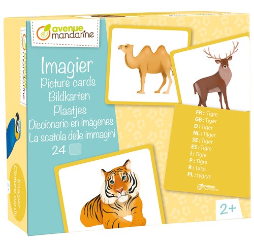 imagier animaux sauvages