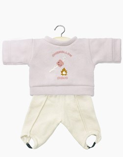 Ensemble sweat Jean-Claude molleton pétale “Chamalow chaud” et son fuseau Popeye