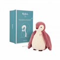 peluche-a-bruits-blancs-manchot-rose