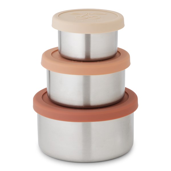 KS2302 - 3 PACK FOOD BOXES LID ROUND - COPPER MIX - Extra 0
