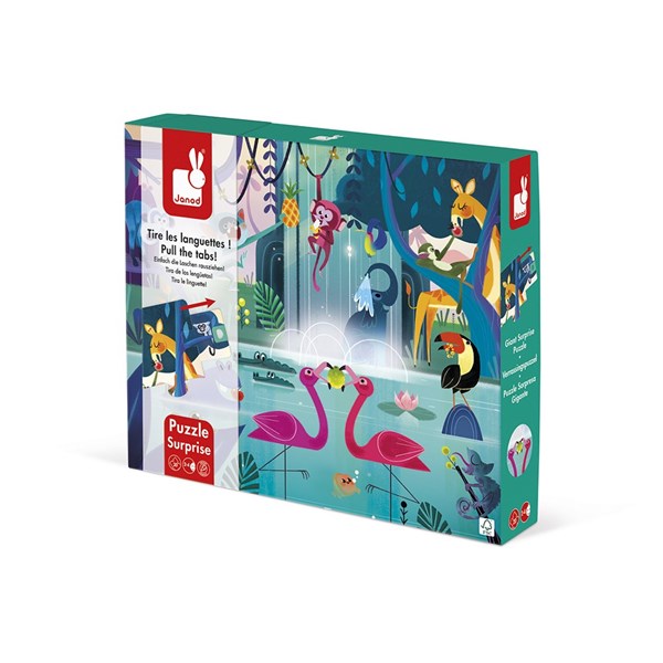 puzzle-surprise-festin-dans-la-jungle-20-pieces