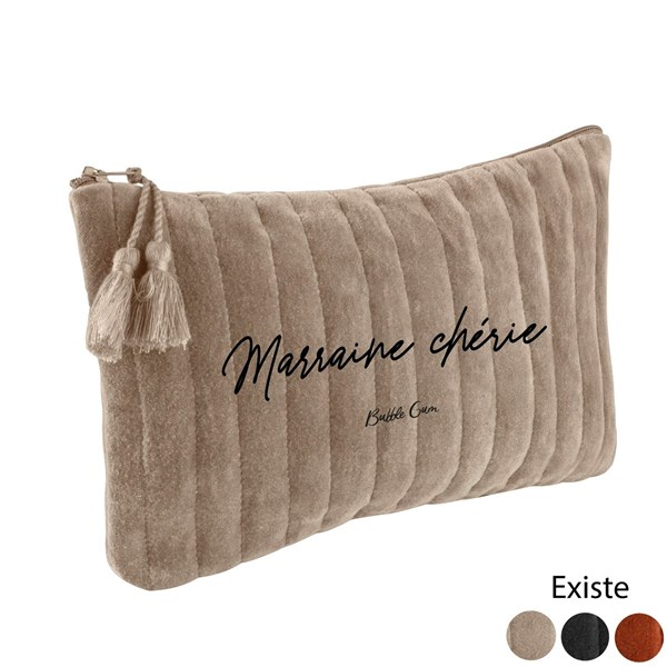trousse marraine beige
