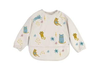 Bavoir à manches longues Chatons