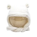 bonnet velour ecru 1