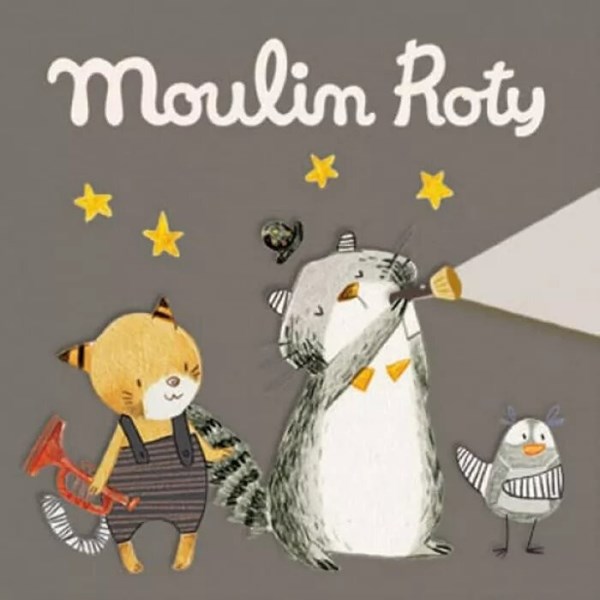 Boîte de 3 disques pour lampe à histoires - Les Moustaches