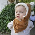 bonnet velour camel 3
