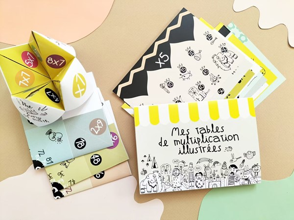 Coffret tables de multiplications 2