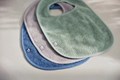 Bavoir Terry - Vert Cendré Gris Orage Bleu Jeans - 3 Pièces 2