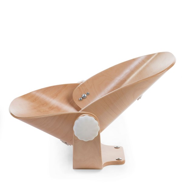 Siège nouveau-né évolu pour chaise évolu 2 + ONE.80° - Bois - Blanc Naturel